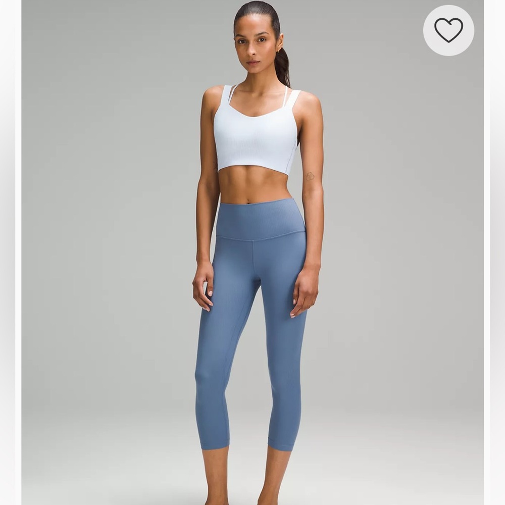 NWT lululemon align hr tight 25 blue